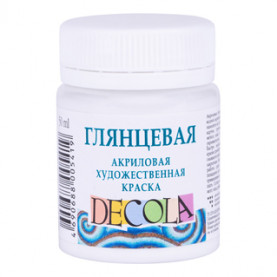 Акрил глянец Декола 50мл. Белая