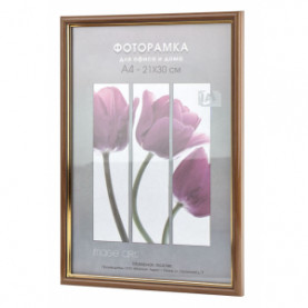 Фоторамка пластик  Interior Office 15х21  588 Карельская берёза