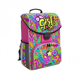 Ранец "Cool GirL" 15л, анатом. спинка, ErgoLine®, ЕК