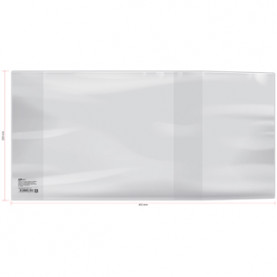 Обложка 225х455мм, д/дневников в тв.перепл, учебников, универс., 120мкм