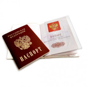 Обложка для листа паспорта прозрачная ПВХ, ДПС