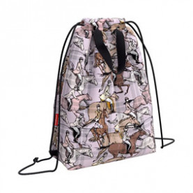 Мешок для обуви с ручками "Horse Racing" 365x440мм , ЕК