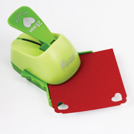 Дырокол фигурный угловой "Сердце" 25мм, Остров Сокровищ