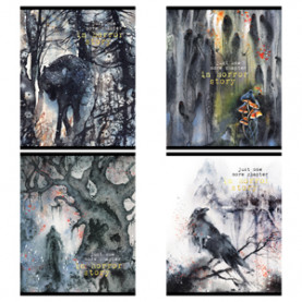 Тетрадь 60л А5 клетка "One chapter", ламинация, фольга, Greenwich Line