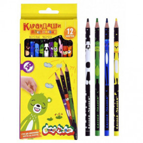 Карандаши 12 цв. Каляка-Маляка с Персонажами, кругл.