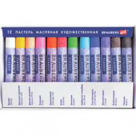 Пастель масляная 12цв. ART CLASSIC, Брауберг