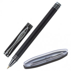 Ручка шариковая 0,5мм, "Magneto" корпус черный с хромом., Brauberg