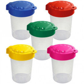 Стакан - непроливайка большой с крышечкой, Каляка-Маляка