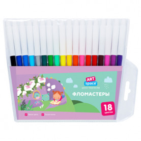 Фломастеры 18цв. "Рассказы", ArtSpace