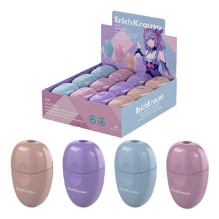 Точилка 1 отв., контейнер, Manga, ЕК