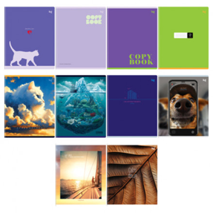 Тетрадь 48л линия MIX-10  BG ассорти