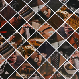 Бумага упаков. глянц. "Мужская мода», 50 × 70 см