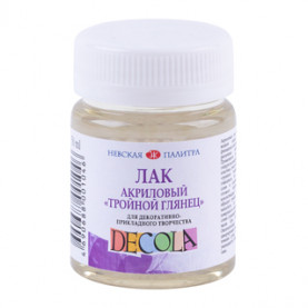 Лак акрил тройной глянец Декола, 50мл