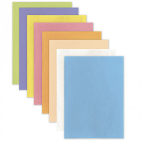 Цветной фетр, А4, 8л/8цв, 2мм, пастель, Остров сокровищ/Brauberg