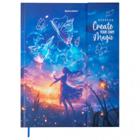 Дневник 1-11 кл. "Magic", магнитный клапан, тверд.обложка, Brauberg