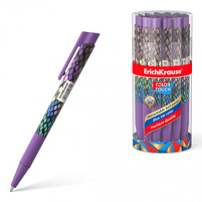 Ручка шариковая автомат. Purple Python, ColorTouch® , синий, EK