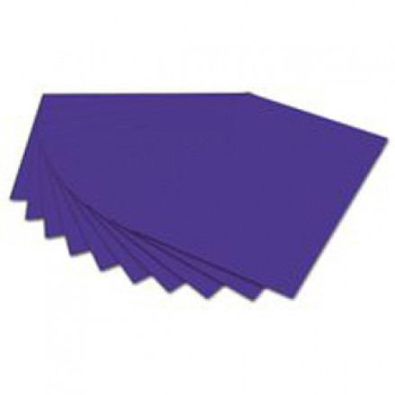 Бумага цветная 300г/м2, 50х70см, Фиолетовый темный