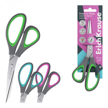 Ножницы 17см. EasyCut, ЕК+Ergo (для левшей)