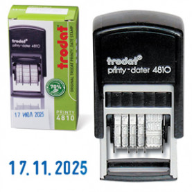 Датер-мини, месяц цифрами, для банка, оттиск 20х4 мм, Trodat