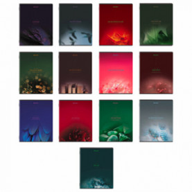 Комплект предметных тетрадей 48л "PEACEFUL", 13шт., SoftTouch, Брауберг