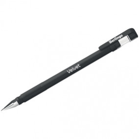Ручка гелевая 0,5мм, Velvet, ассорти, Berlingo