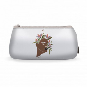 Пенал-косметичка PLANE STYLE SILICA BRIGHTEN UP молния, LOREX 