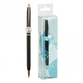 Ручка шариковая 1,0мм "Black jewel" синяя, MESHU