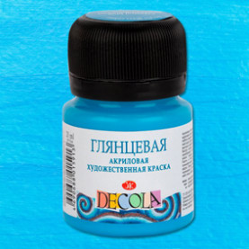 Акрил глянец Декола 20мл. Небесно-голубая