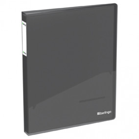 Папка на 60 файлов "No Secret", 35мм, 700мкм, полупрозр., ассорти, Berlingo 