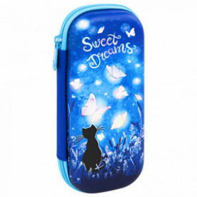 Пенал 1 отд. "Sweet dreams" откидная планка, EVA, 22х10х5см, BRAUBERG, 
