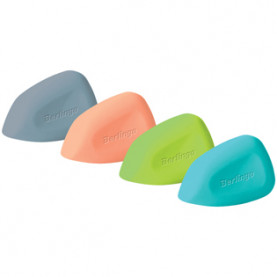 Ластик "Ergonomic Pro", фигурный, термопласт. резина, 50*32*15мм, Berlingo 