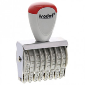 Нумератор ручной ленточный 8 разрядов, 38х5мм, Trodat