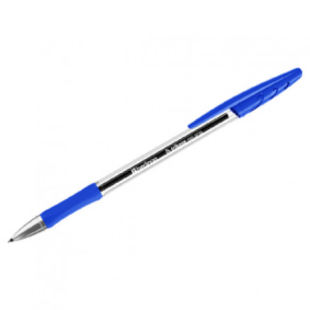 Ручка гелевая 0,5мм, "Tribase Gel grip", грип, синяя, Berlingo