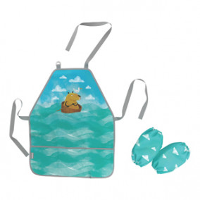 Фартук с нарукавниками Capybara Travel, ErichKrause® 