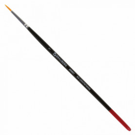 Кисть синтетика круглая № 1 Brauberg