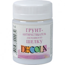 Грунт-антирастекатель для росписи по шелку Декола 50мл