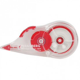 Корректирующая лента 5мм*12м, прозрачн.корпус, Brauberg