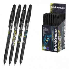 Ручка шариковая R301 Stick&Grip "ДНК спорта", ЕК