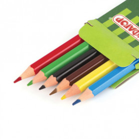 Карандаши 6 цв. "Жираф", шестигранные, Пифагор