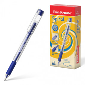 Ручка гелевая 0,5мм Spiral, ЕК