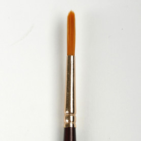 Кисть синтетика круглая № 8 Декола (4 мм)