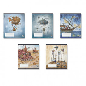 Тетрадь 48л клетка А5+ Волшебное путешествие, пластиковая обложка, ЕК