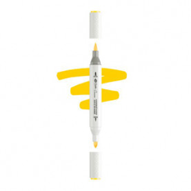 Маркер акриловый двусторонний "Сонет", перо кисть/пуля, ассорти