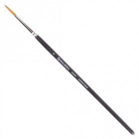 Кисть синтетика круглая № 4 под колонок, профес., Brauberg ART