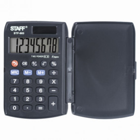 Калькулятор карманный Staff STF-883 (95х62мм) 8 разр.