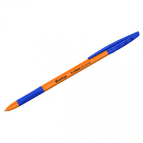 Ручка шариковая 0,7мм "Tribase grip orange", грипп, Berlingo