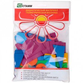 Счетный материал "Эконом. Геометрическая мозаика", Стамм 