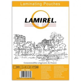 Пленка для ламинирования А4, 125мк. 100шт, Lamirel