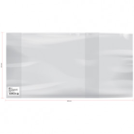 Обложка 233х450мм, д/учебн., книг, тетрадей, 140мкм.