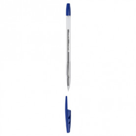 Ручка шариковая 1мм "Tribase", синий, Berlingo